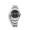 Replica Rolex Oyster Perpetual Lady 36mm Dial Black 126000 - Best shop to buy a Fake Rolex