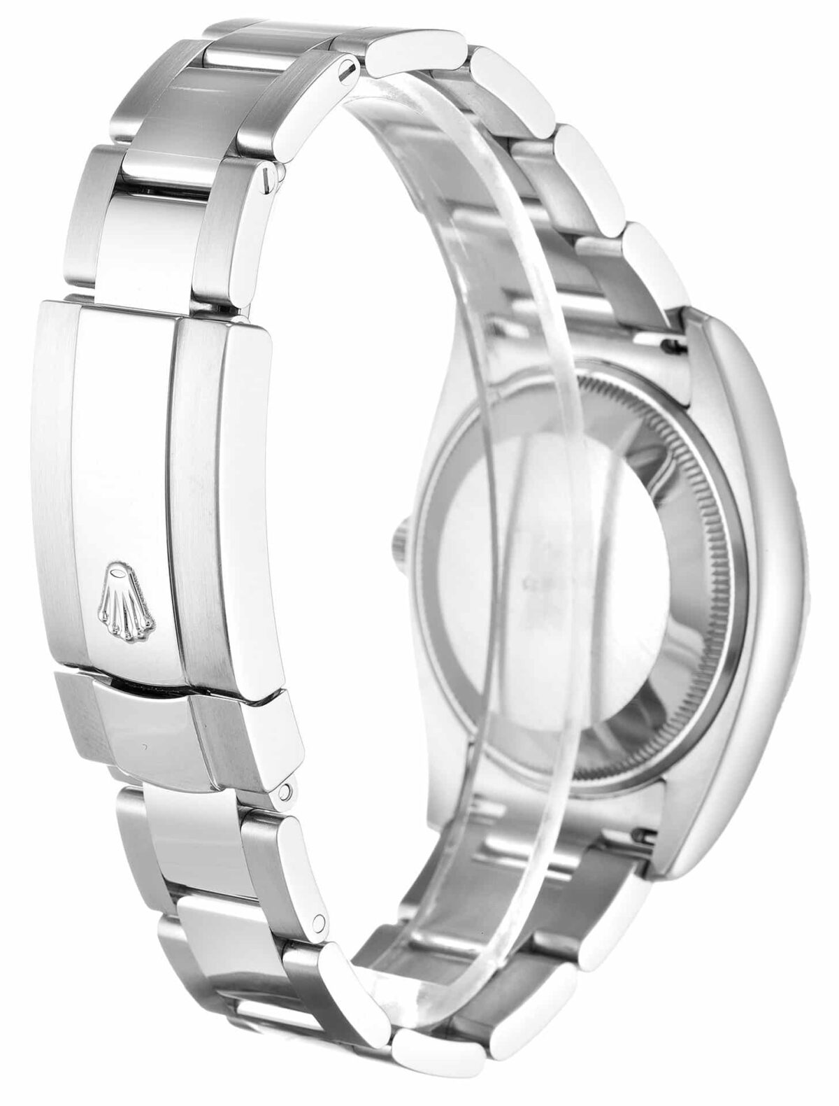 Replica Rolex Oyster Perpetual Date 34mm Dial Silver 115210 - Best shop to buy a Fake Rolex