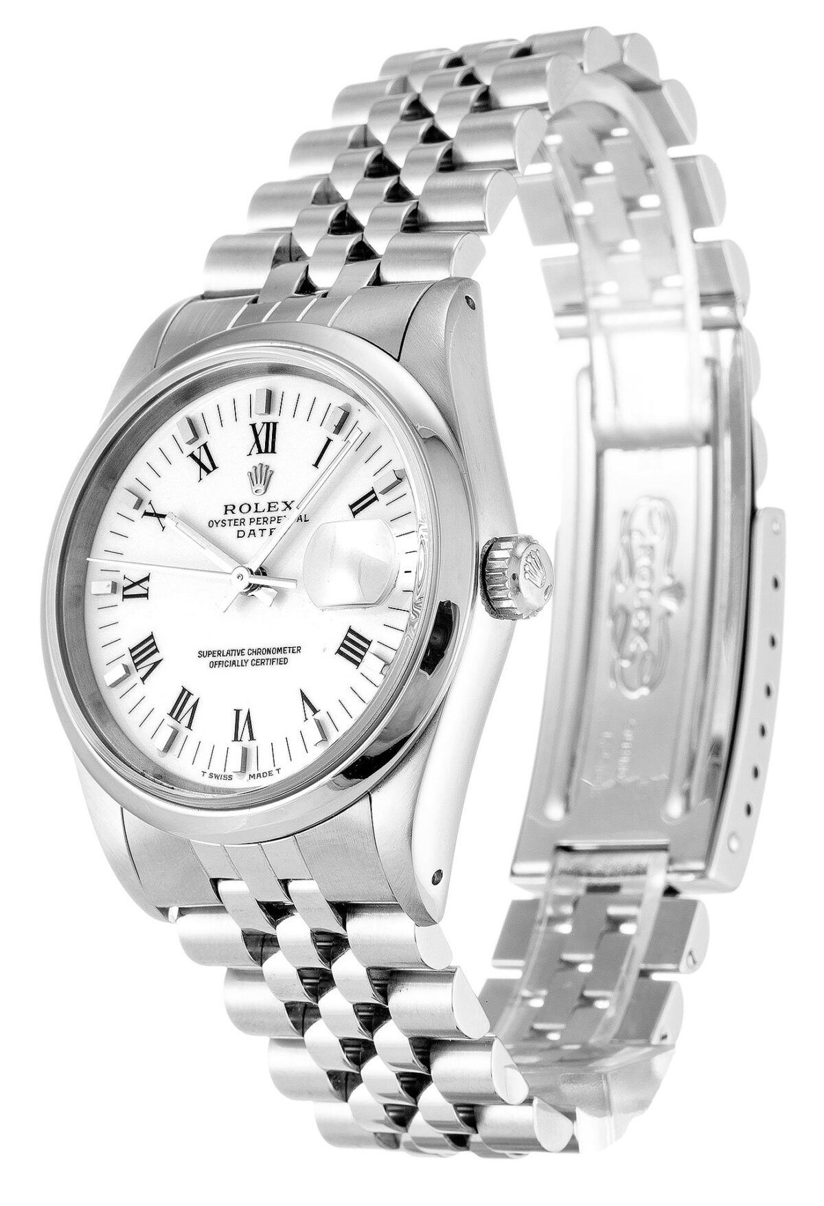 Replica Rolex Oyster Perpetual Date 34mm Dial White 15200 - Best shop to buy a Fake Rolex
