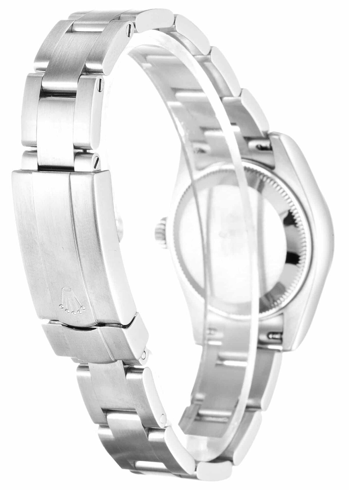 Replica Rolex Oyster Perpetual Lady 26mm Dial Black 176200 - Best shop to buy a Fake Rolex