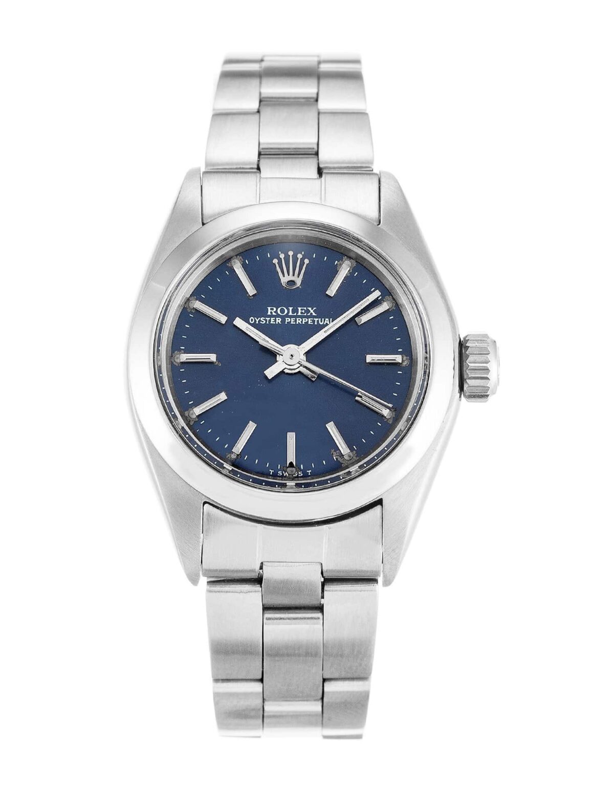Replica Rolex Oyster Perpetual Lady 26mm Dial Blue 6718 - Best shop to buy a Fake Rolex