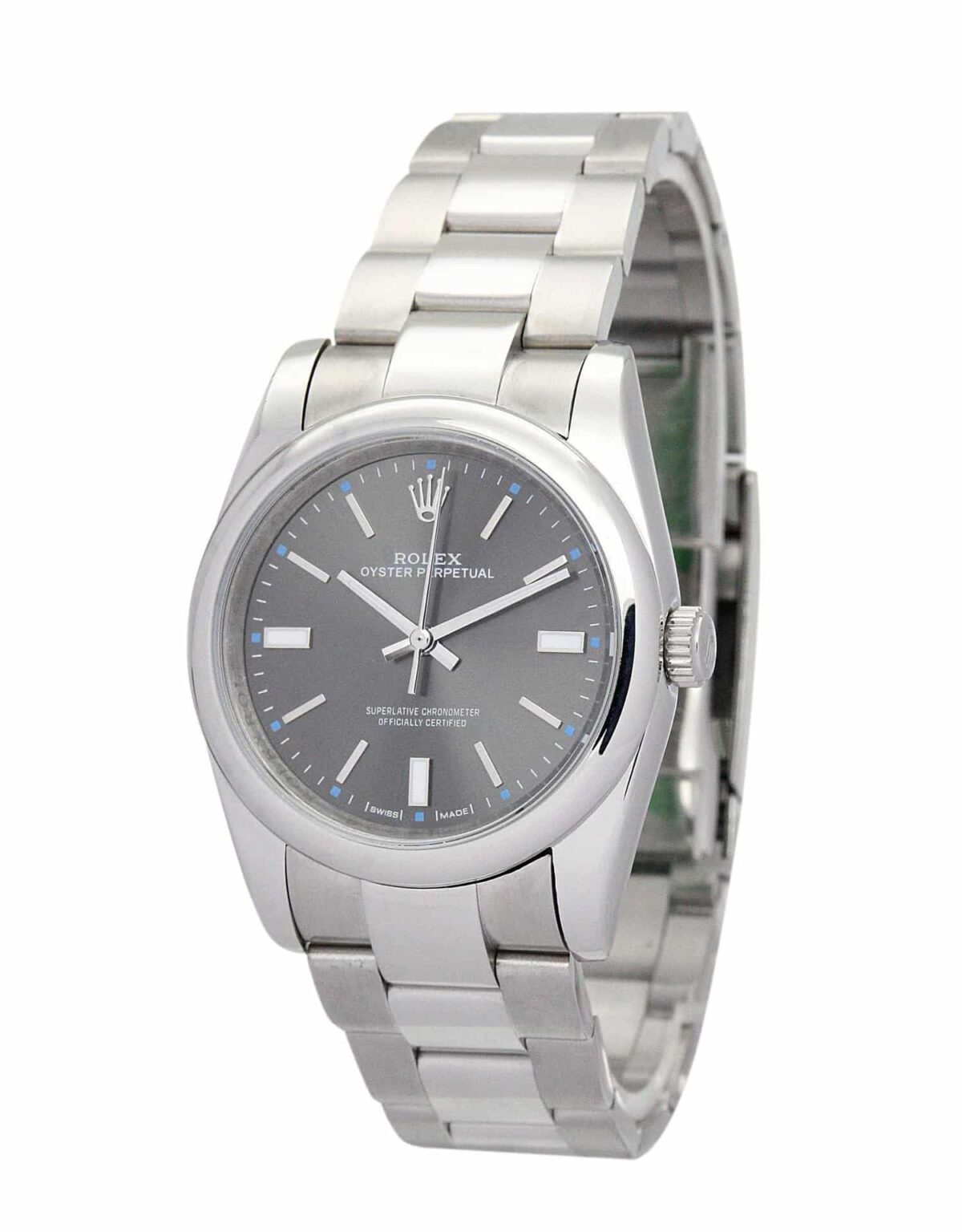 Replica Rolex Oyster Perpetual Lady 31mm Dial Black 177200 - Best shop to buy a Fake Rolex