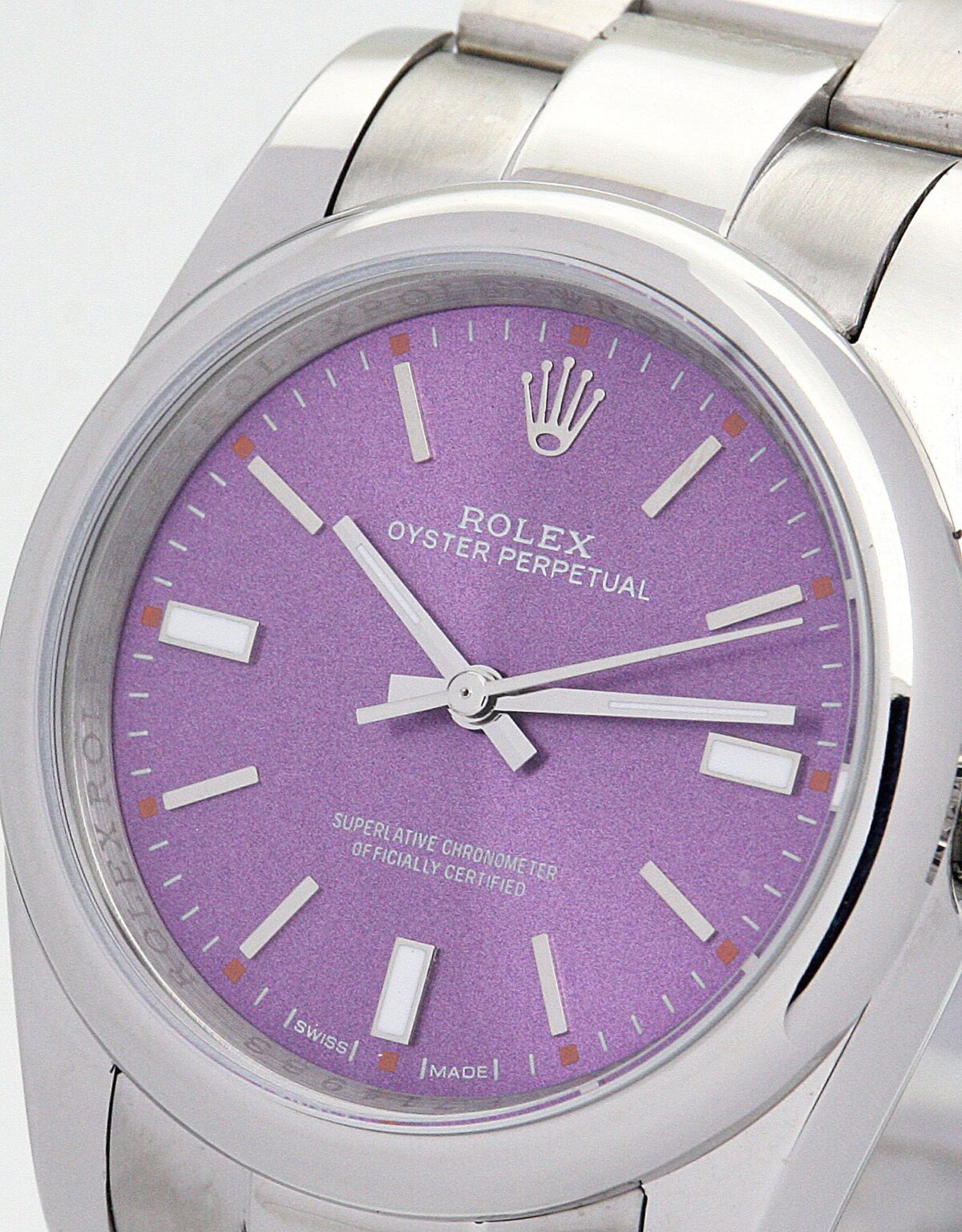 Replica Rolex Oyster Perpetual Lady 31mm Dial Purple 177200 - Best shop to buy a Fake Rolex