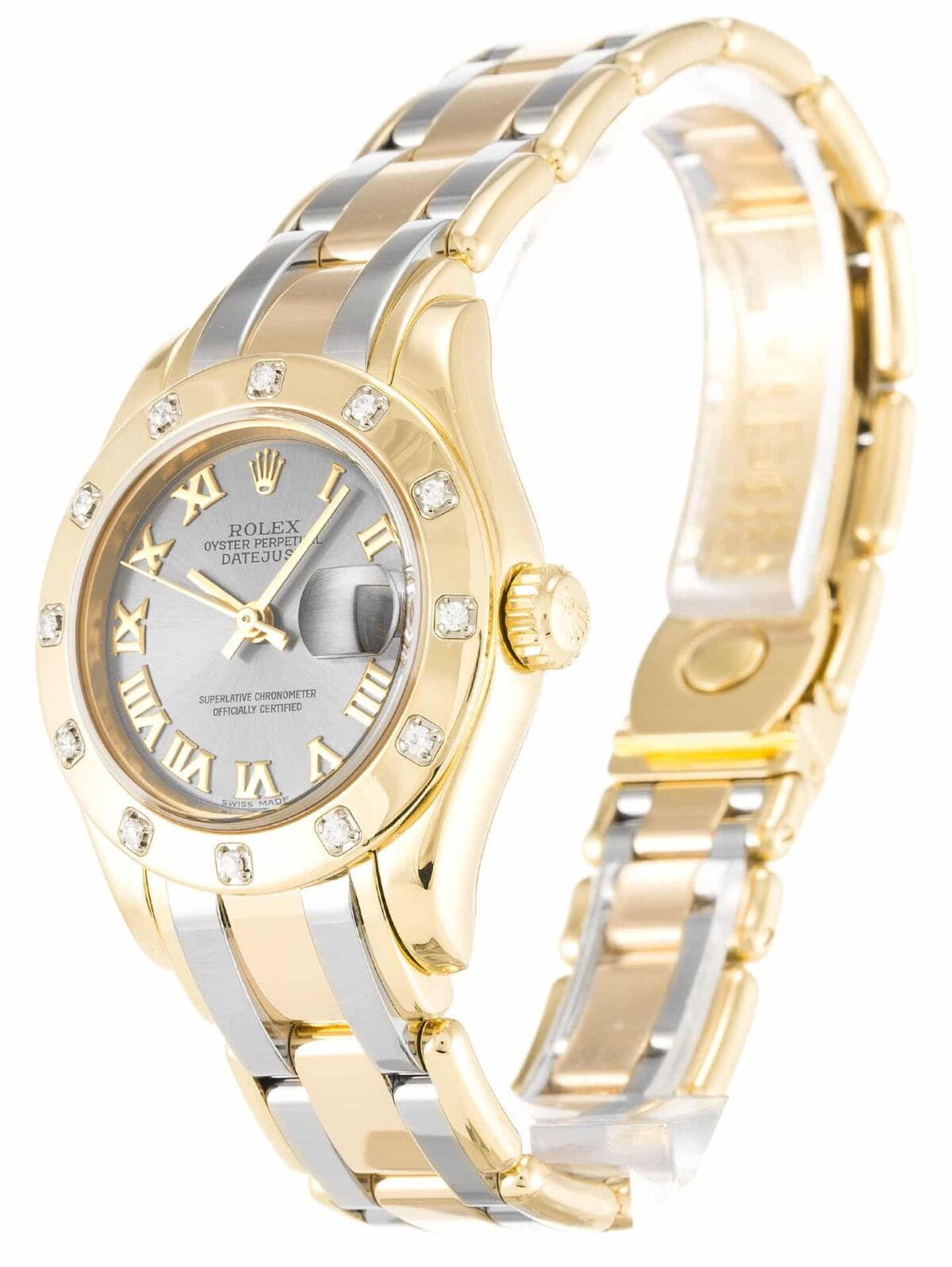 Replica Rolex Pearlmaster 28mm Dial Rhodium 80318 - Best shop to buy a Fake Rolex