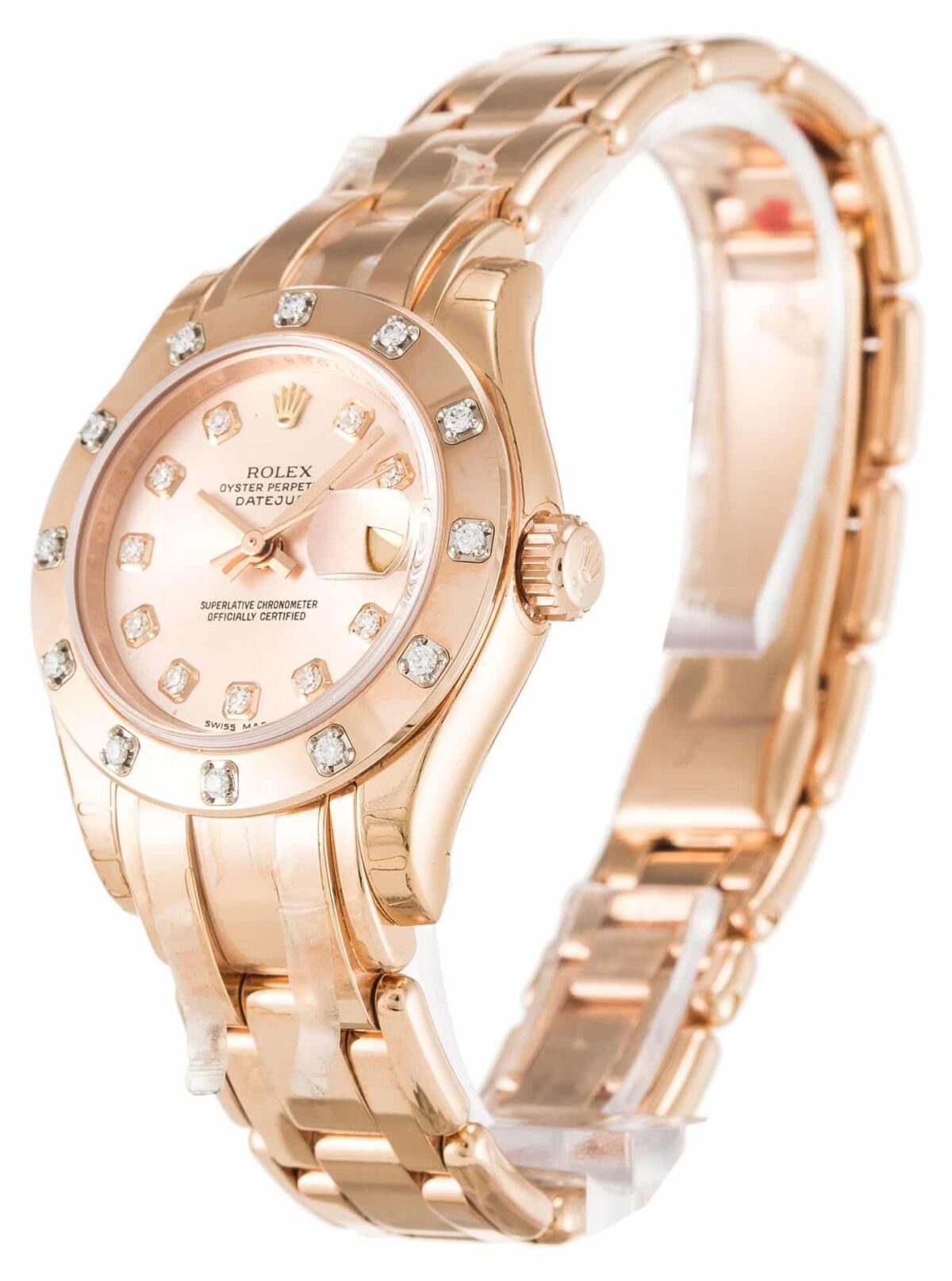 Replica Rolex Pearlmaster 29mm Dial Rose 80315 - Best shop to buy a Fake Rolex