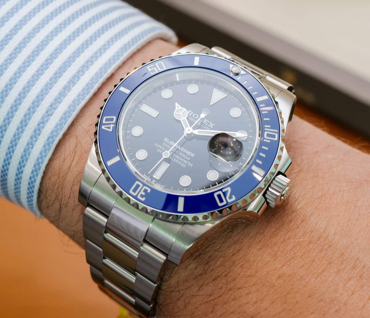 Replica Rolex Submariner 126619LB 41mm Black Dial - Best shop to buy a Fake Rolex