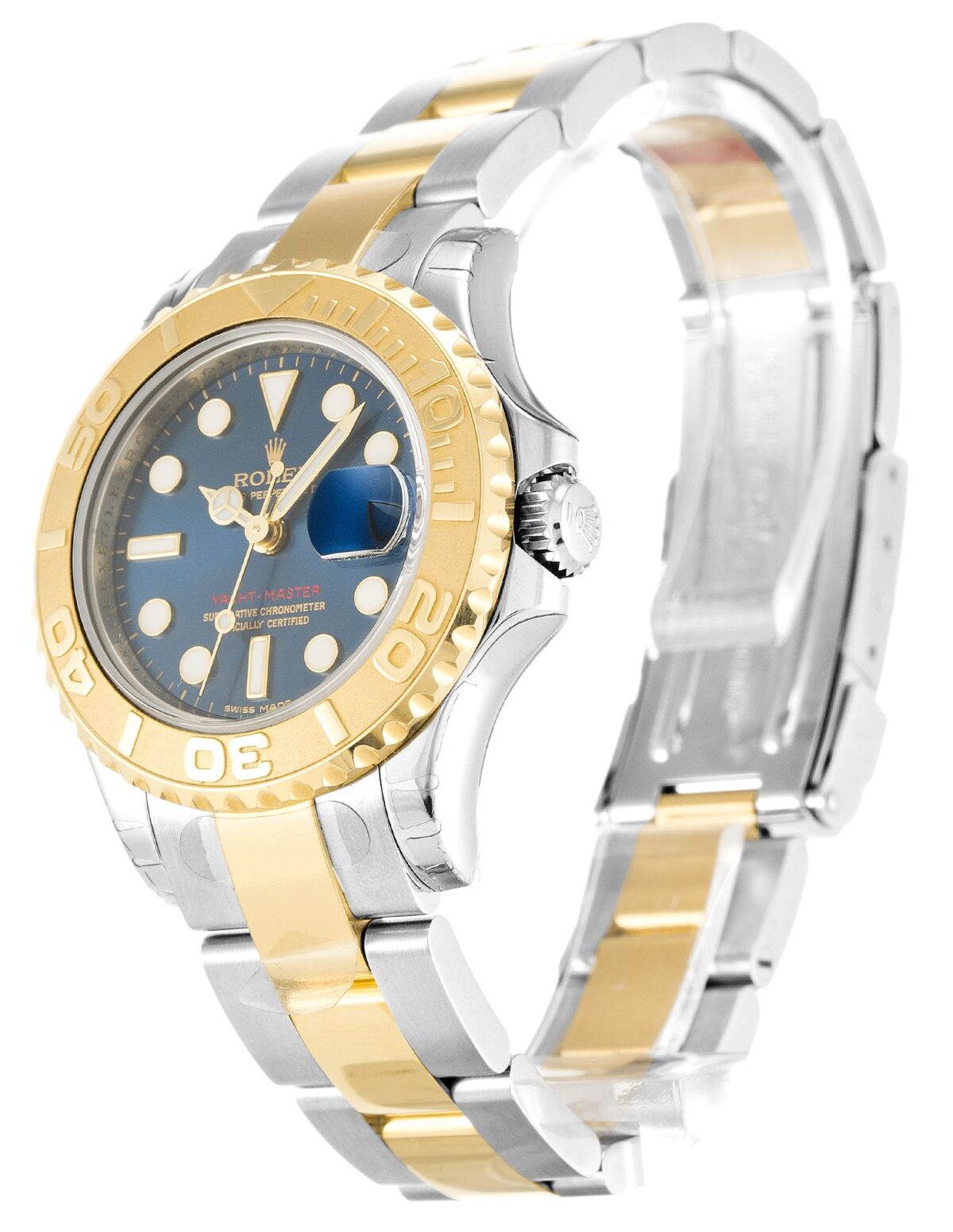 Replica Rolex Yacht-Master 35mm Dial Blue 169623 - Best shop to buy a Fake Rolex