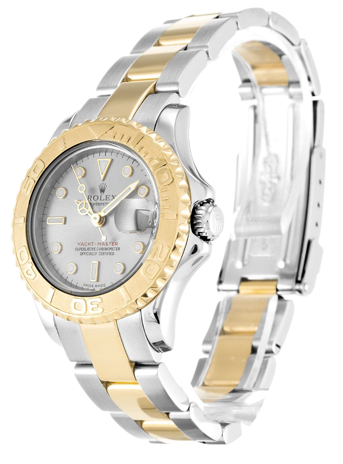 Replica Rolex Yacht-Master 35mm Dial Grey 169623 - Best shop to buy a Fake Rolex