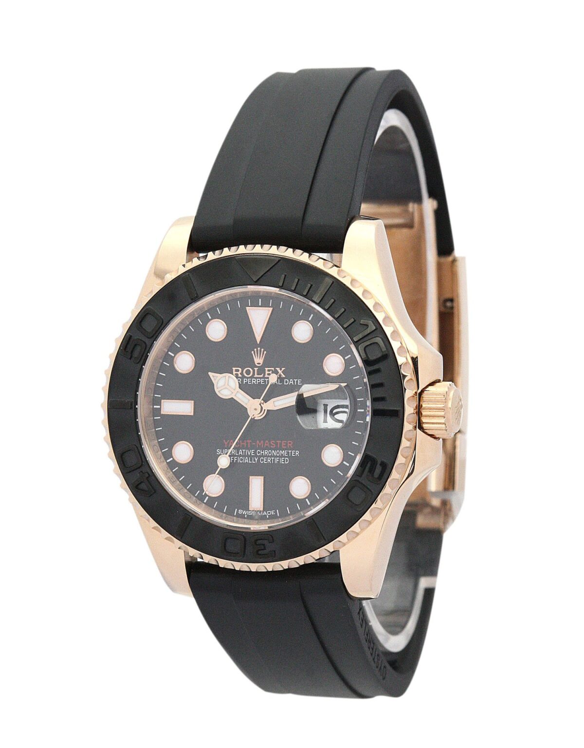Replica Rolex Yacht-Master Dial Black 40mm 169622 - Best shop to buy a Fake Rolex