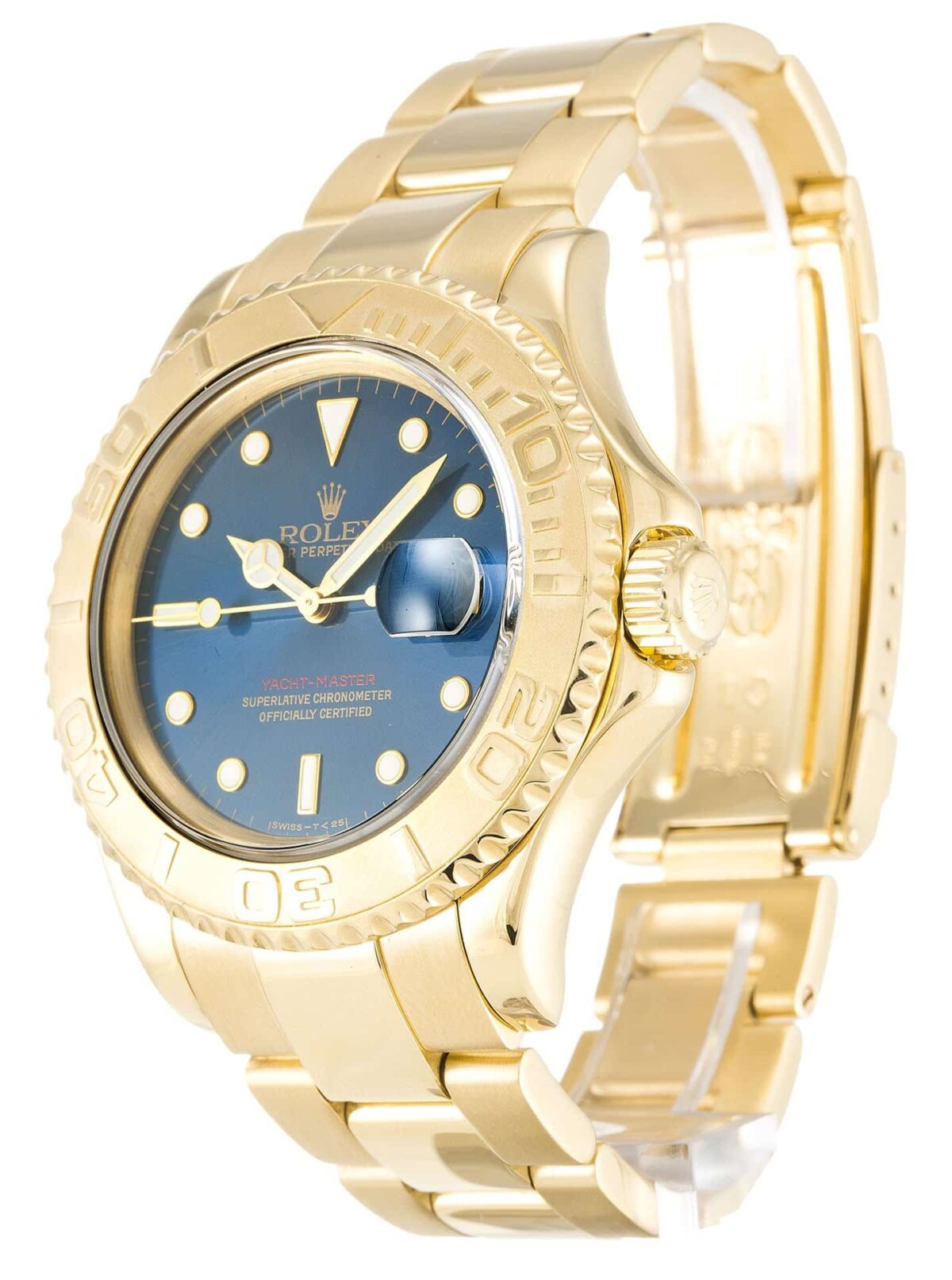 Replica Rolex Yacht-Master 40mm Dial Blue 16628 - Best shop to buy a Fake Rolex