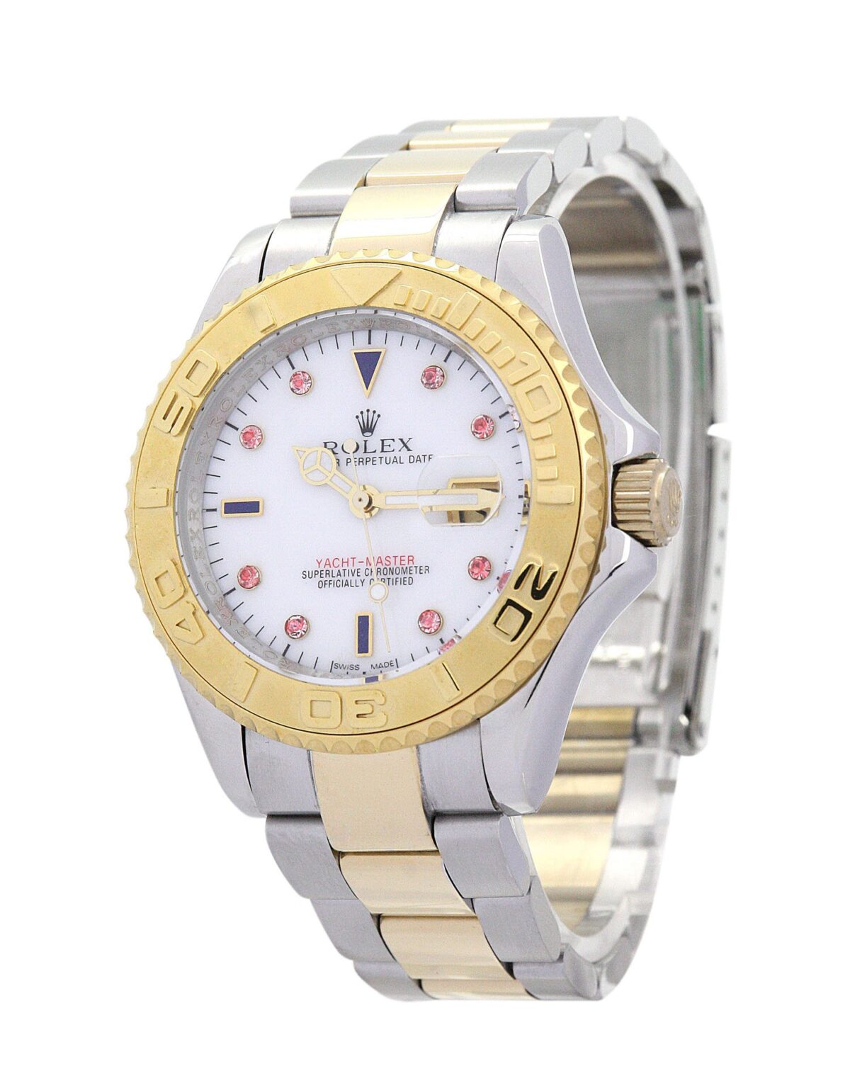 Replica Rolex Yacht-Master Dial White 40mm 16623 - Best shop to buy a Fake Rolex