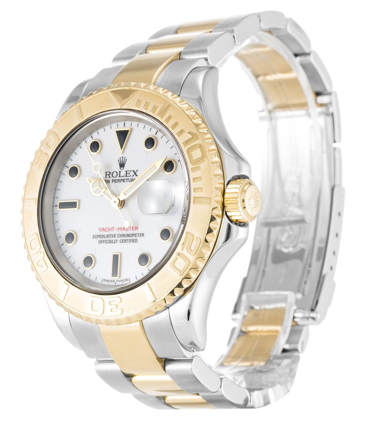 Replica Rolex Yacht-Master 40mm Dial White 16623 - Best shop to buy a Fake Rolex