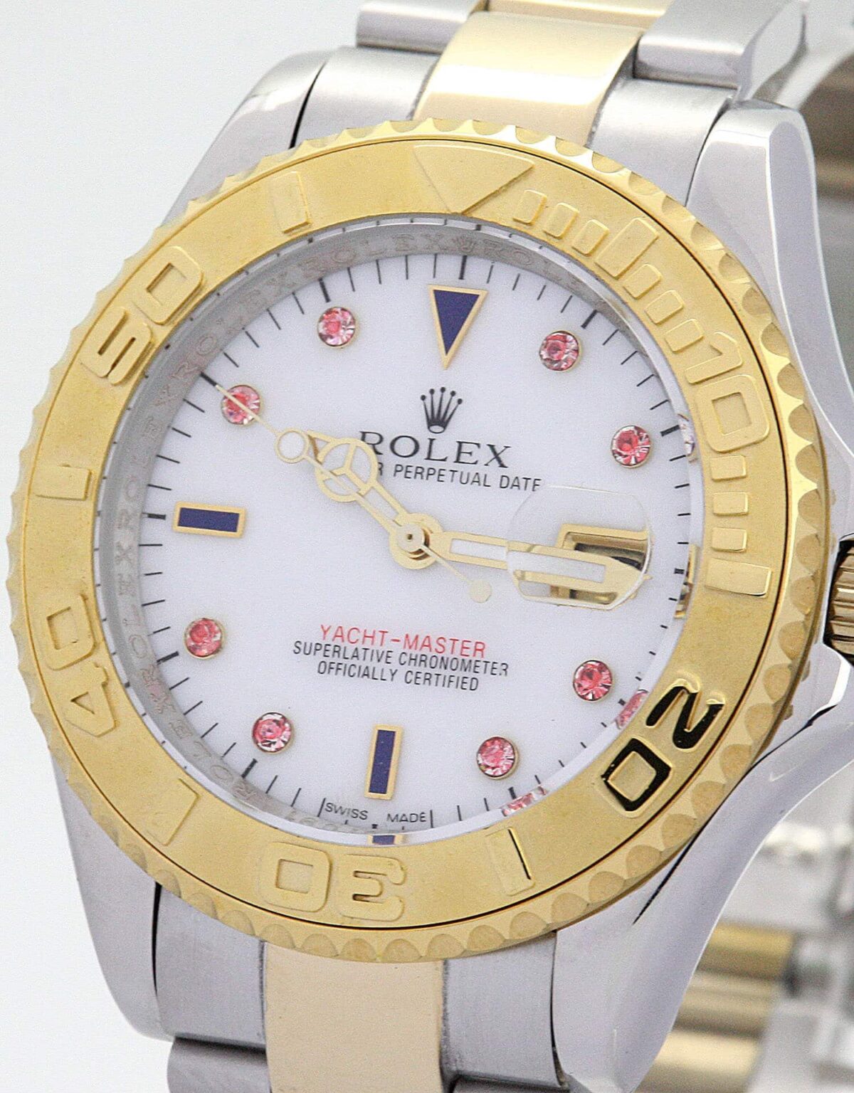 Replica Rolex Yacht-Master Dial White 40mm 16623 - Best shop to buy a Fake Rolex