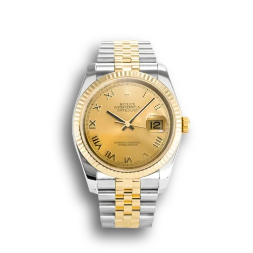 Replica Rolex Datejust 116233 36mm Gold Dial - Best shop to buy a Fake Rolex