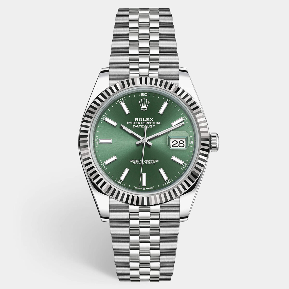 Replica Rolex Datejust 126334 41mm Mint Dial 1 - Best shop to buy a Fake Rolex