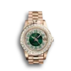 Replica Rolex Datejust SC39 28mm Green Dial Front - Best shop to buy a Fake Rolex