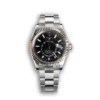 Replica Rolex Sky-Dweller m326934 42mm Bright Black Dial Front - Best shop to buy a Fake Rolex