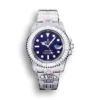 Replica Rolex Submariner Iced Out 116619LB Clear Diamonds Bezel Front - Best shop to buy a Fake Rolex