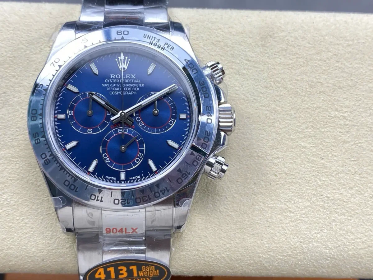 Replica Rolex Daytona 40 mm 126509 Bright Blue Dial - Image 2