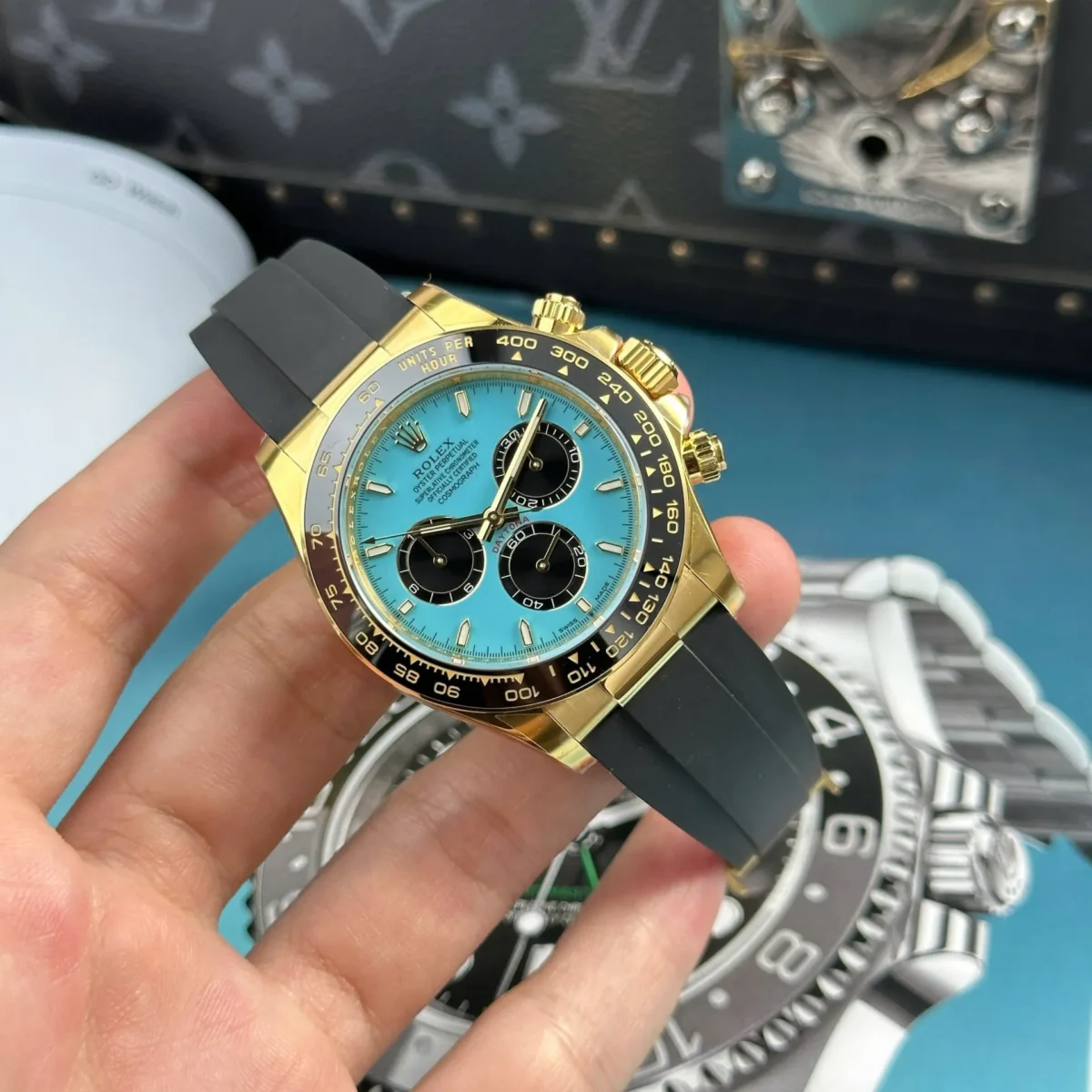 Replica Rolex Daytona 40 mm 126518LN Tiffany Dial - Image 10