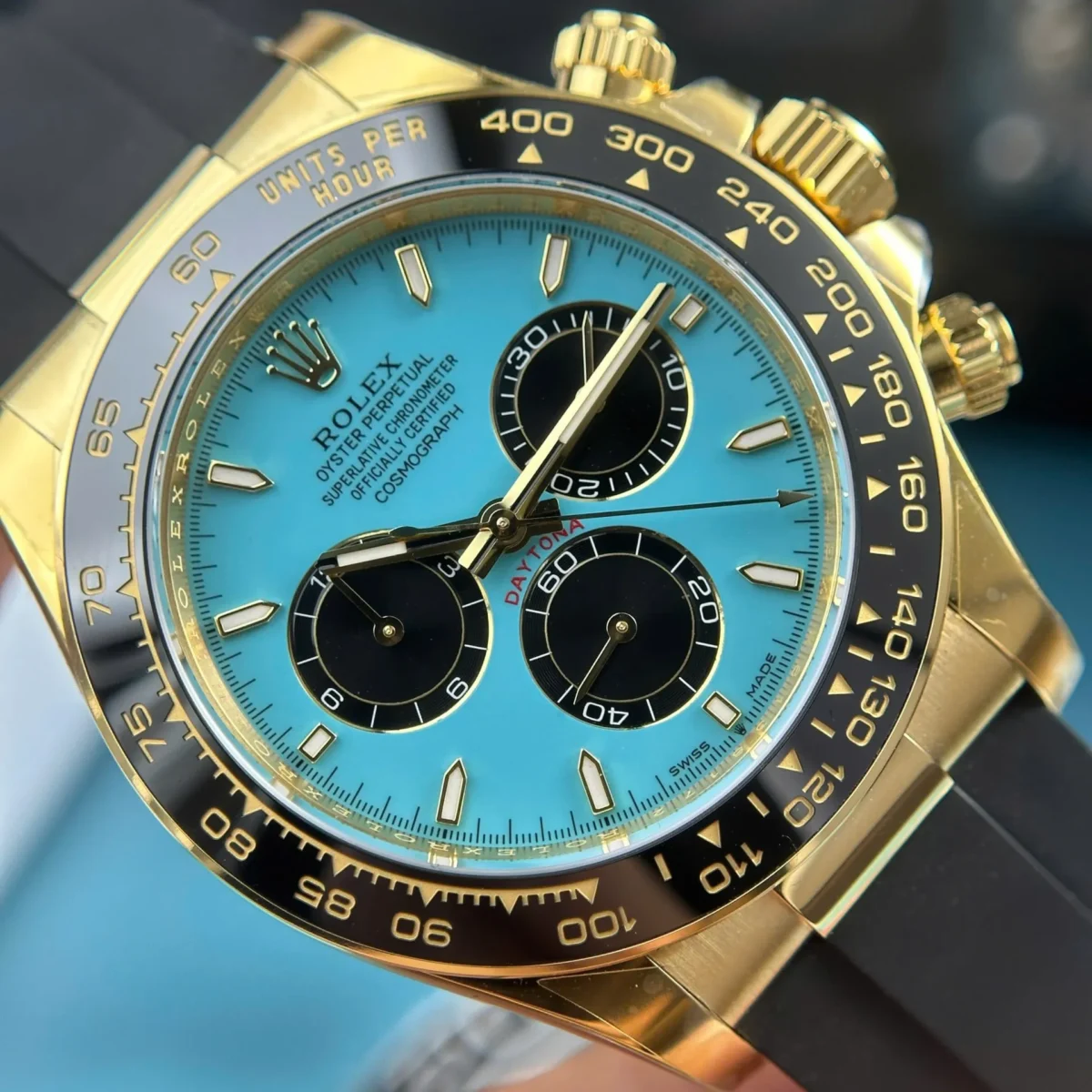 Replica Rolex Daytona 40 mm 126518LN Tiffany Dial - Image 9