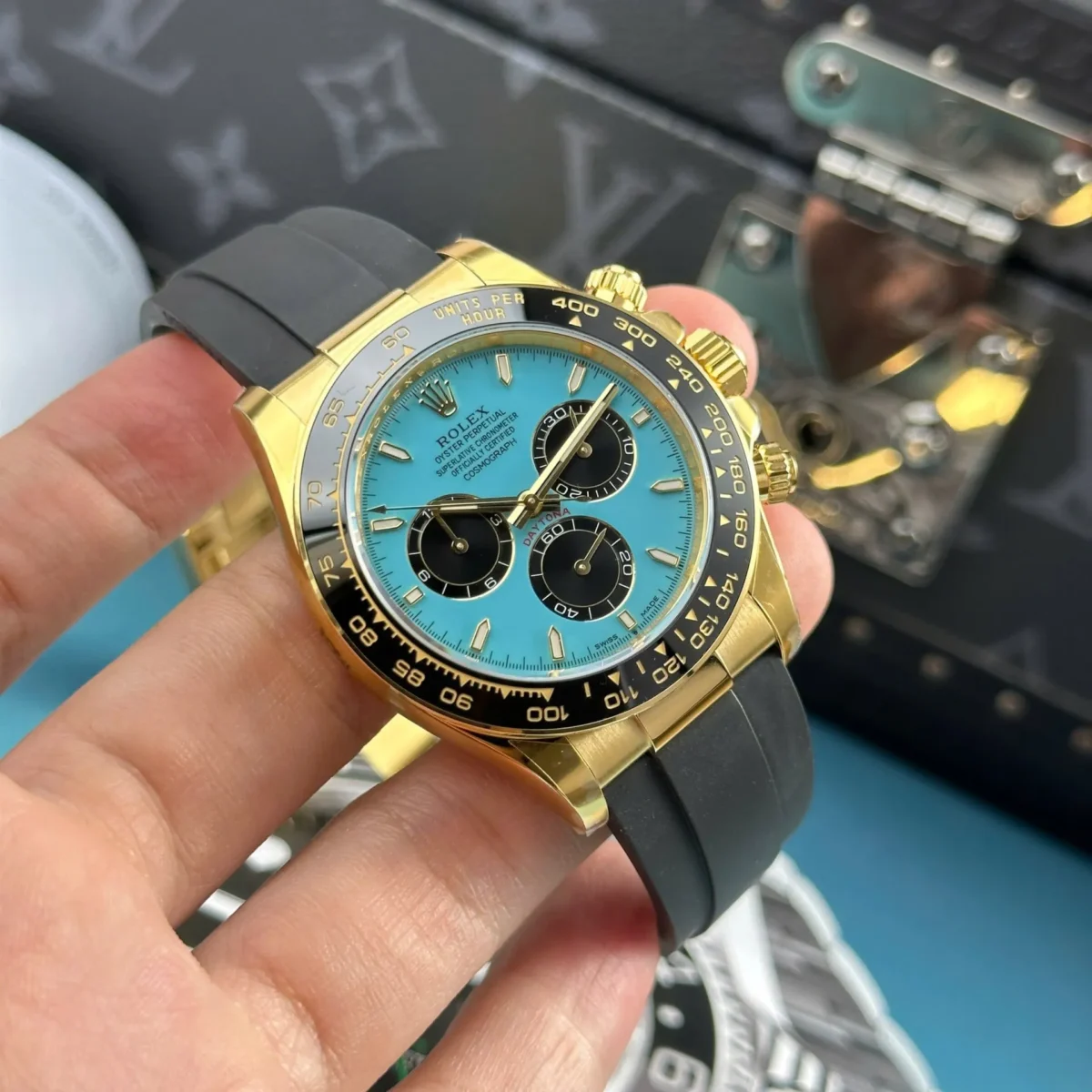 Replica Rolex Daytona 40 mm 126518LN Tiffany Dial - Image 8