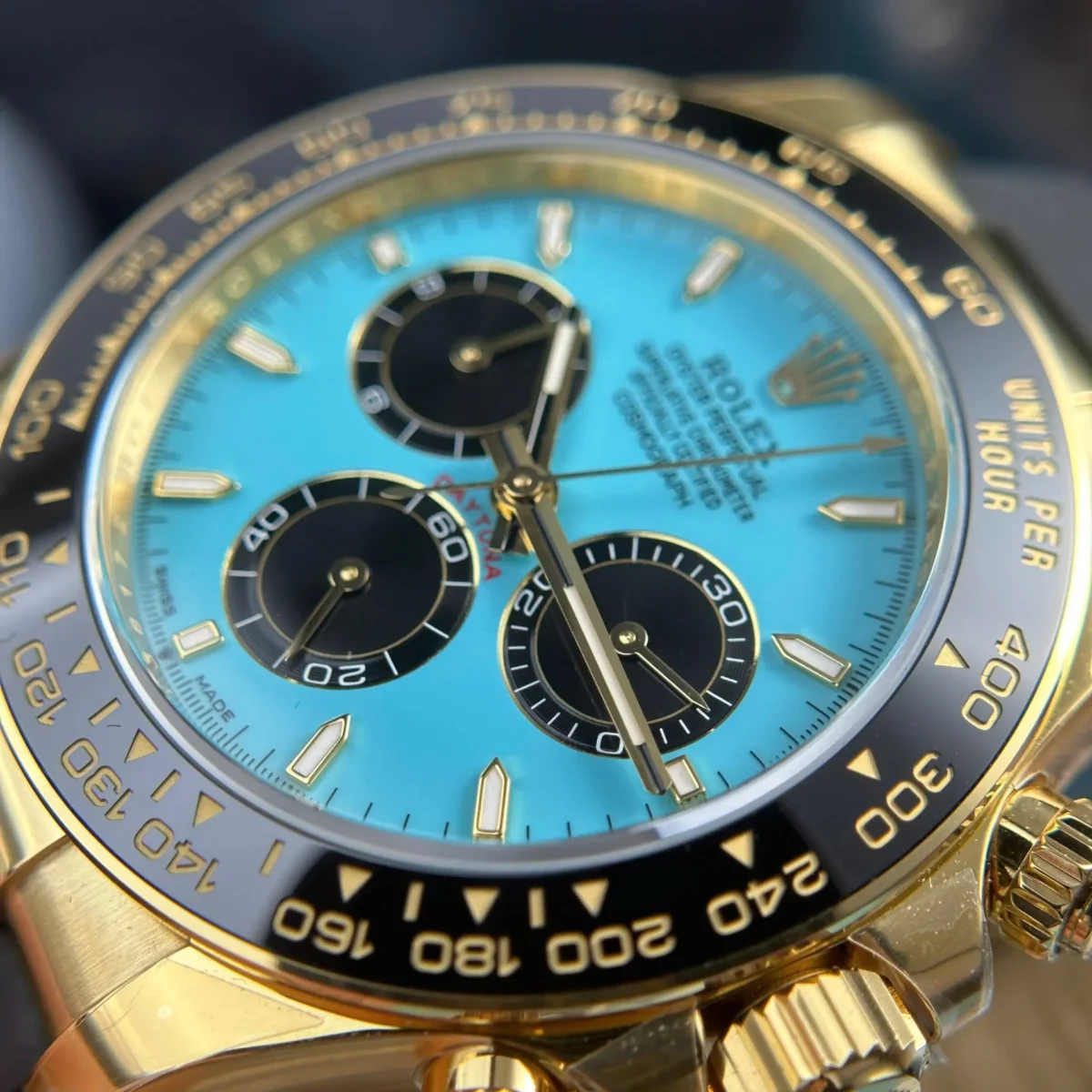 Replica Rolex Daytona 40 mm 126518LN Tiffany Dial - Image 6