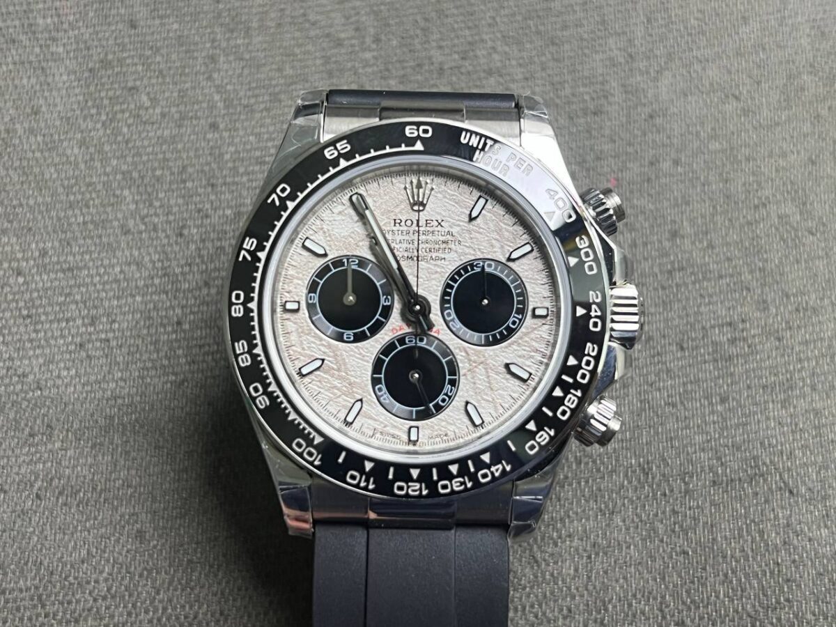 Replica Rolex Daytona 40 mm 126519LN Meteorite Dial - Image 2