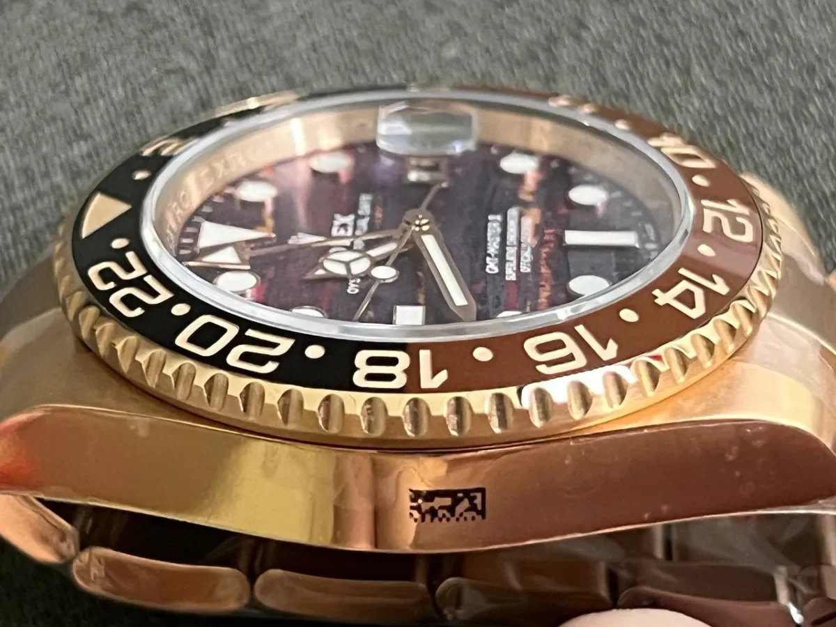 Replica Rolex GMT-Master II 40 mm 126715CHNR Tiger Iron Dial - Image 3